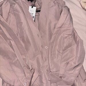 Gracia Mauve Trench Coat